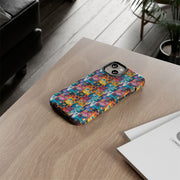 Playful Cat iPhone Case - Tough & Colorful Design
