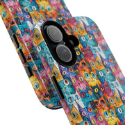 Playful Cat iPhone Case - Tough & Colorful Design