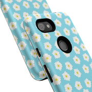 Daisy Floral Tough Phone Case - Durable Protection for Your Device