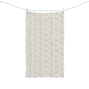 Floral Hand Towel - Elegant Design for Kitchen & Bathroom