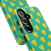 Vibrant Floral Samsung Galaxy Phone Case - Tough Cases for Style and Protection
