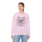 Playful Graphic Unisex Crewneck Sweatshirt - Perfect for Casual Outings and Gifts