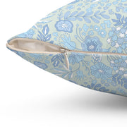 Floral Patterned Square Pillow - Cozy Home Decor Accent