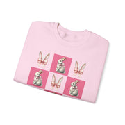 Spring Bunny Crewneck Sweatshirt | Cute Pastel Design for Easter & Everyday Comfort