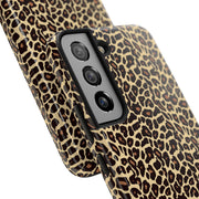 Leopard Print Tough Phone Case - Stylish & Durable Protection for Your Device