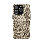 Leopard Print Tough Phone Case - Stylish & Durable Protection