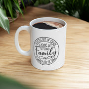 Personalized Family Ceramic Mug - Customizable 11oz & 15oz Sizes