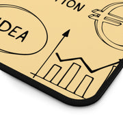 Motivational Desk Mat for Entrepreneurs - Business Ideas & Planning Design