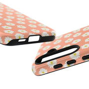 Daisy Pattern Tough Samsung Galaxy Phone Case - Floral Design for Stylish Protection