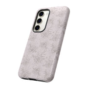 Floral Tough Samsung Galaxy Phone Case - Durable Design for Nature Lovers