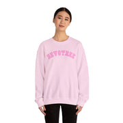 Devotree Pink Unisex Heavy Blend™ Crewneck Sweatshirt - Cozy, Stylish Gift for All Occasions
