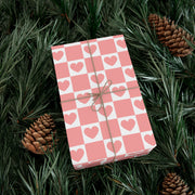Charming Heart Pattern Gift Wrap Papers - Perfect for Valentine’s Day & Special Occasions