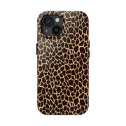 Giraffe Print Tough Phone Case - Stylish, Durable Protection