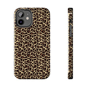 Leopard Print Tough Phone Case - Stylish & Durable Protection for Your Device