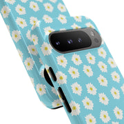 Daisy Floral Tough Phone Case - Durable Protection for Your Device