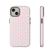 Cute Heart Pattern iPhone Case - Tough & Stylish Smartphone Cover