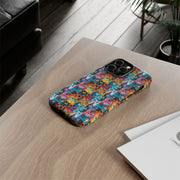 Playful Cat iPhone Case - Tough & Colorful Design