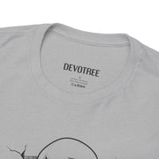 Skeleton Graphic Unisex Heavy Cotton Tee - Perfect for Halloween & Casual Wear