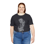 Mystical Floral Unisex Jersey Tee - Perfect for Nature Lovers