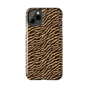 Wild Tiger Print Tough Phone Case – Durable Protection for Adventurers
