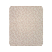 Cozy Floral Fleece Sherpa Blanket – Perfect for Home Décor and Gift Giving