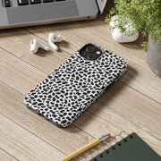 Stylish Leopard Print Tough Phone Case – Durable Protection & Chic Design