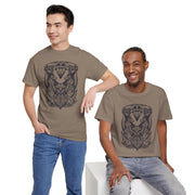 Unisex Heavy Cotton Tee - Fierce Guardian Graphic T-Shirt