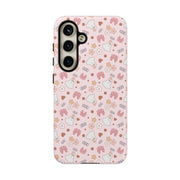 Cute Floral Tough Samsung Galaxy Phone Case for Kids & Teens
