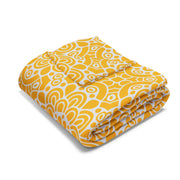 Bright Floral Arctic Fleece Blanket - Cozy Floral Design for Home & Gifts