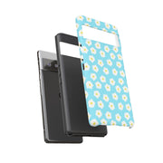 Daisy Floral Tough Phone Case - Durable Protection for Your Device
