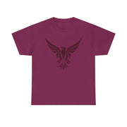 Phoenix Spirit Unisex Heavy Cotton Tee - Bold Graphic T-Shirt for Empowerment & Growth