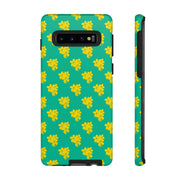 Vibrant Floral Samsung Galaxy Phone Case - Tough Cases for Style and Protection