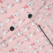 Elegant Women's Satin Pajamas Set - Floral Print for Comfortable Sleep & Lounging