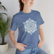 Calming Mandala Unisex Jersey Short Sleeve Tee