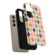 Colorful Hearts Samsung Galaxy Phone Case - Stylish Tough Cases for Everyday Protection