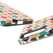 Colorful Hearts Samsung Galaxy Phone Case - Stylish Tough Cases for Everyday Protection