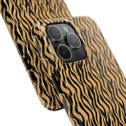 Wild Tiger Print Tough Phone Case - Stylish and Durable
