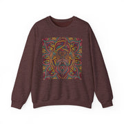 Vibrant Bohemian Unisex Crewneck Sweatshirt - Colorful Artistic Design