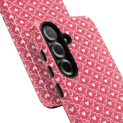 Cute Heart Pattern Samsung Galaxy Phone Case - Tough Protection for Everyday Use