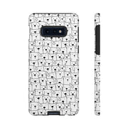 Cute Dog Pattern Samsung Galaxy Phone Case - Tough Cases for Pet Lovers