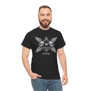 Devotree Skull Wings Unisex Heavy Cotton Tee - Edgy Graphic T-Shirt for Alternative Lifestyle