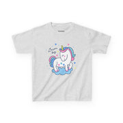 Kids Unicorn Dream Tee - Cute Heavy Cotton Shirt for Girls