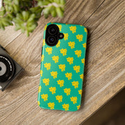 Vibrant Floral Tough Case for iPhone - Stylish Protective Cover