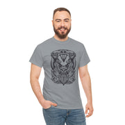 Unisex Heavy Cotton Tee - Fierce Guardian Graphic T-Shirt