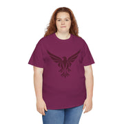 Phoenix Spirit Unisex Heavy Cotton Tee - Bold Graphic T-Shirt for Empowerment & Growth