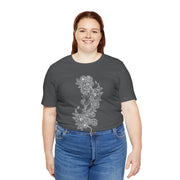 Mystical Floral Unisex Jersey Tee - Perfect for Nature Lovers