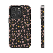 Gothic Skull Tough Phone Case - Durable Design for Alternative Style Lovers
