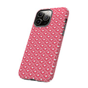 Tough Cases - Cute Pink Hearts iPhone Case for Valentine’s Day