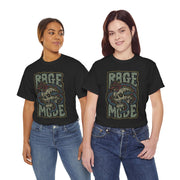 Rage Mode Unisex Heavy Cotton Tee - Edgy Graphic T-Shirt for Music Lovers
