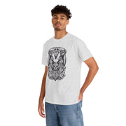 Unisex Heavy Cotton Tee - Fierce Guardian Graphic T-Shirt